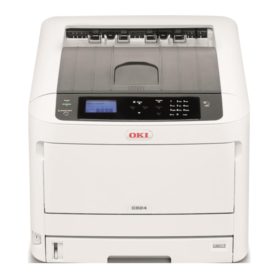 Oki C824 Manual De Usuario