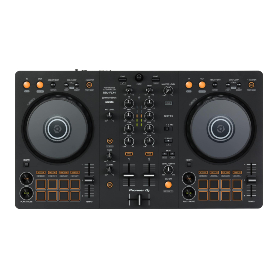 PIONEER DJ DDJ-FLX4 Manual De Instrucciones