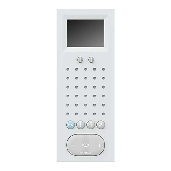 SSS Siedle AFSV 870-0 Manual De Instrucciones