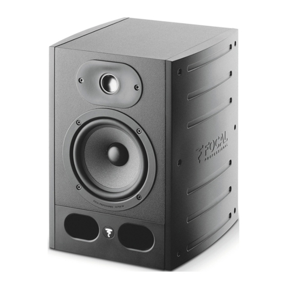 Focal ALPHA 50 Manual Del Usuario