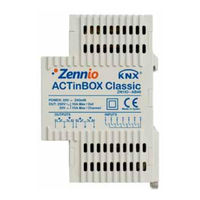 Zennio ACTinBOX CLASSIC Manual De Producto