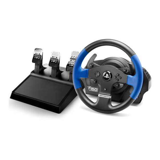 Thrustmaster T150 PRO Force Feedback Manuales