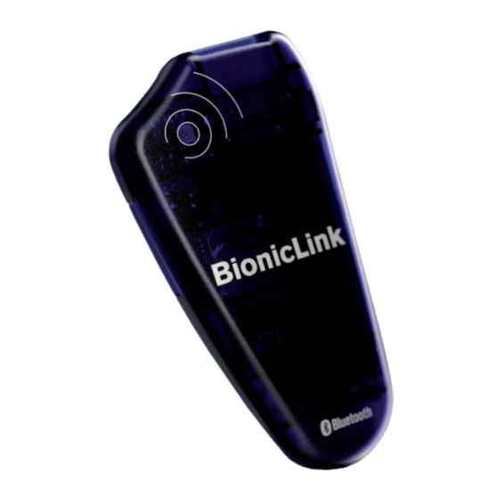 Ottobock BionicLink 60X3 Manuales