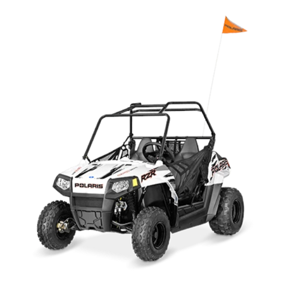 Polaris RZR 170 Manual Del Propietário