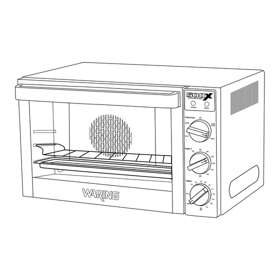 Waring Commercial WCO500X Manual Del Usuario