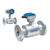 KROHNE UFC 030 Instrucciones De Instalación Y De Funcionamiento