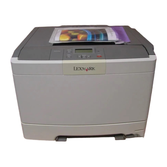 Lexmark C54 Serie Manuales