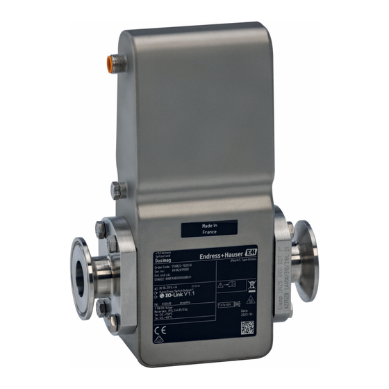 Endress+Hauser Dosimag Manual De Instrucciones