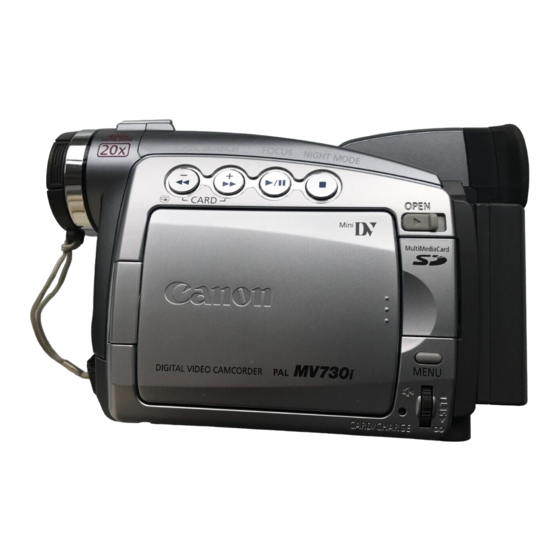 Canon MV750i Manual De Instrucciones