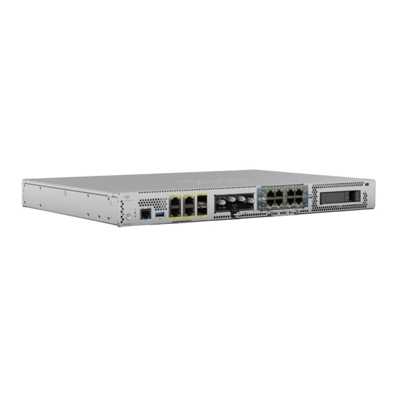 Cisco Catalyst 8200 Serie Manuales