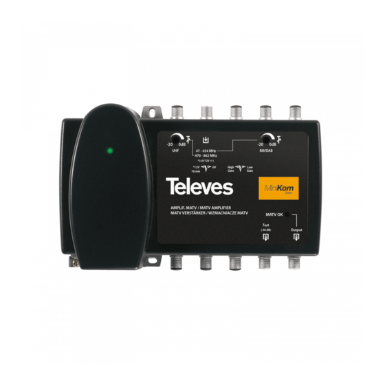 Televes MATV 1E Manuales