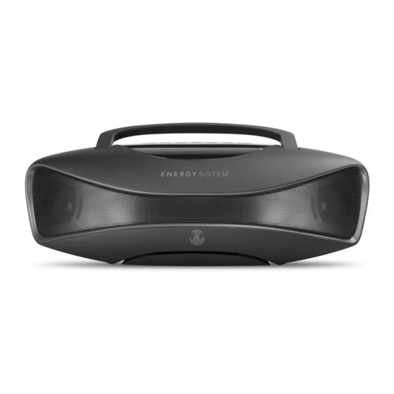 ENERGY SISTEM Multiroom Portable Wi-Fi Manual Del Usuario