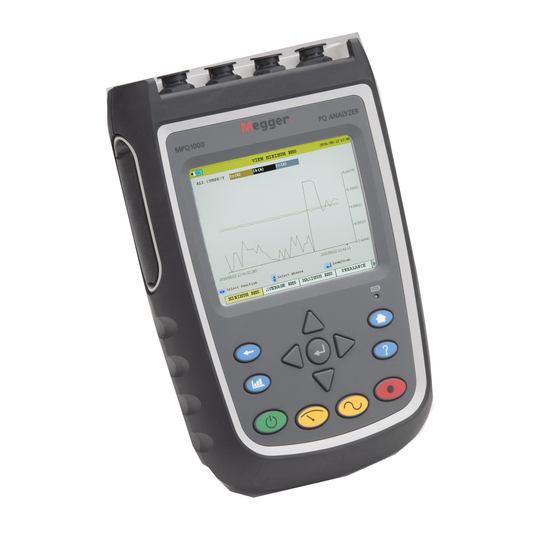 Megger MPQ1000 Guía Rápida Para El Usuario