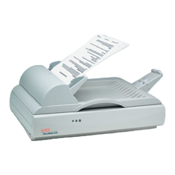Xerox DocuMate 510 Guia Del Usuario