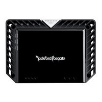 Rockford Fosgate 250M Instalación Y Funcionamiento