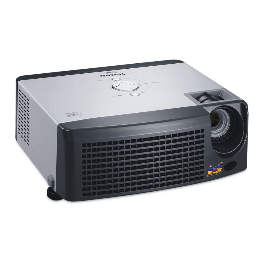 ViewSonic PJ556D Guia Del Usuario