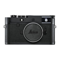 Leica M10 MONOCHROM Manual De Instrucciones
