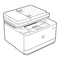 Impresora Todo en uno HP LaserJet Pro MFP 3103fdw Guía De Configuración