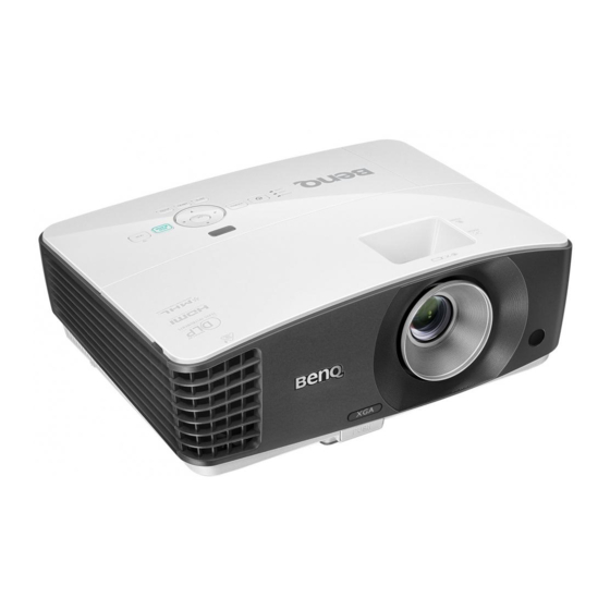 BenQ MX704 Manual Del Usuario
