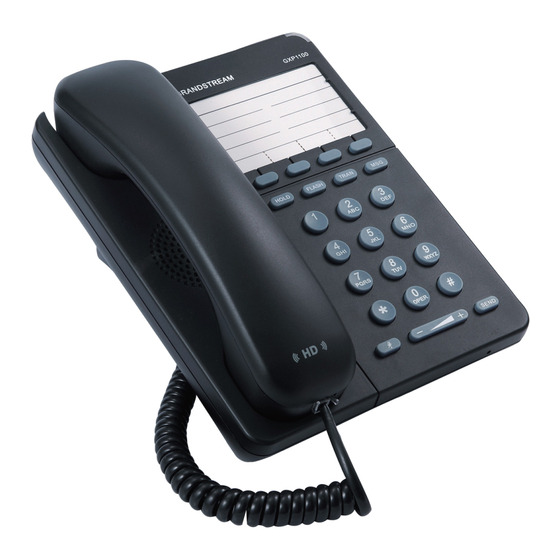Grandstream GXP1100 Manual Del Usuario