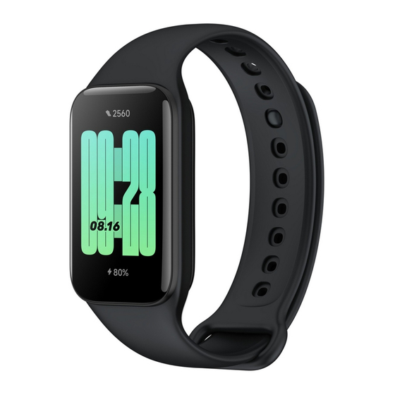 Xiaomi Redmi Smart Band 2 Manual Del Usuario