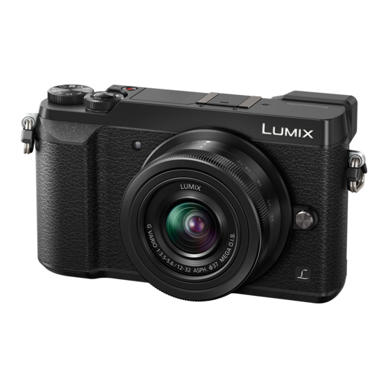 Panasonic Lumix DMC-GX85 Instrucciones De Funcionamiento Para Características Avanzadas