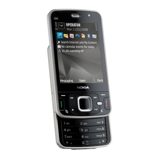 Nokia N96 Manual Del Usuario