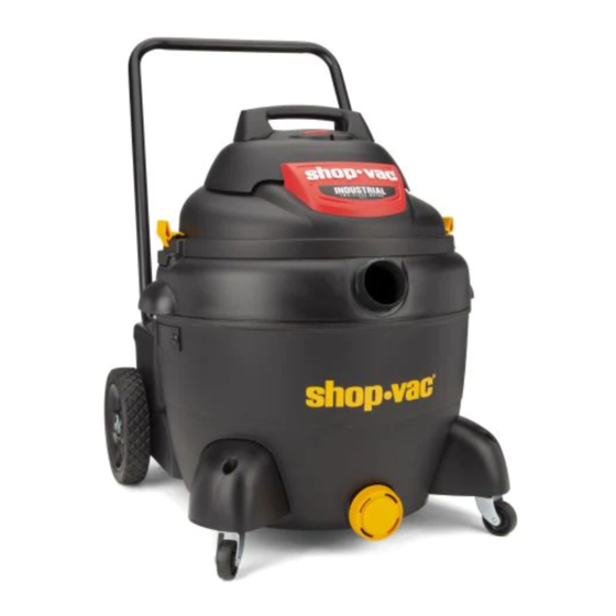 Uline SHOP-VAC H-8096 Mantenimiento De Rutina