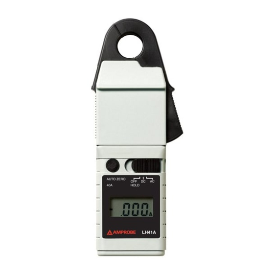 Amprobe LH41A Manual De Uso