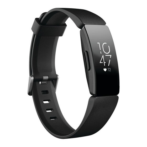 Fitbit Inspire HR Manual Del Usuario