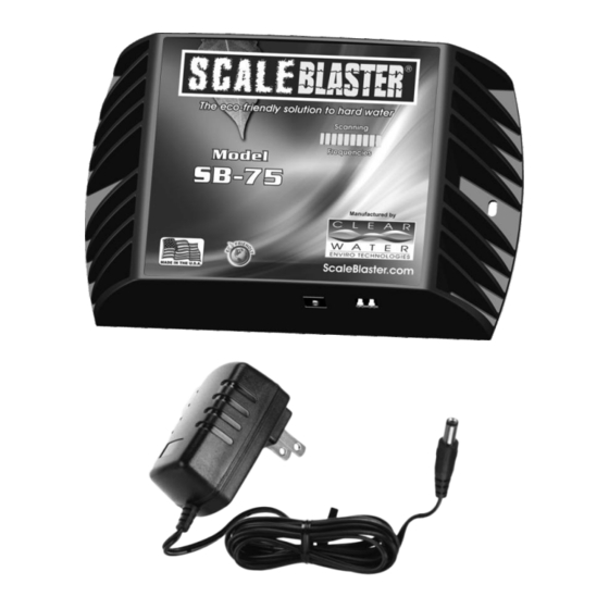 ScaleBlaster SB-75 Manual De Instalación Y Funcionamiento