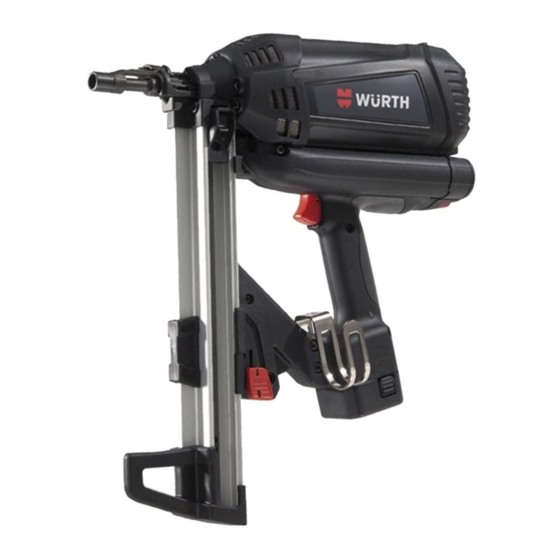 Würth Master DIGA CS-2 POWER Traducción Del Manual De Instrucciones De Servicio Original