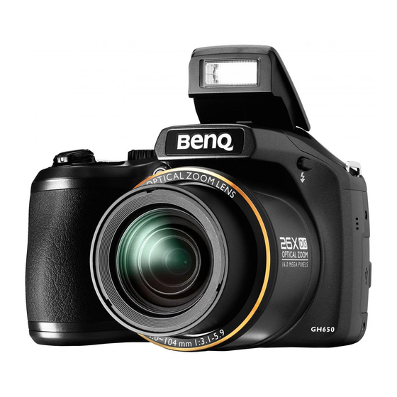 BenQ GH650 Manuales