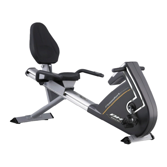 BH FITNESS H855 Manual De Instrucciones