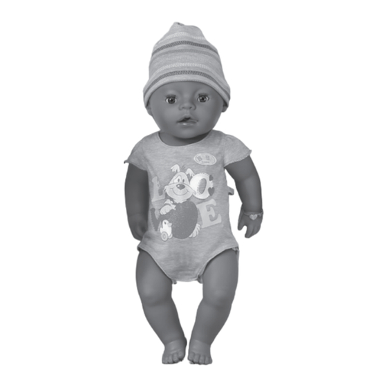 Zapf Creation BABY born 824054 Manual Del Usuario