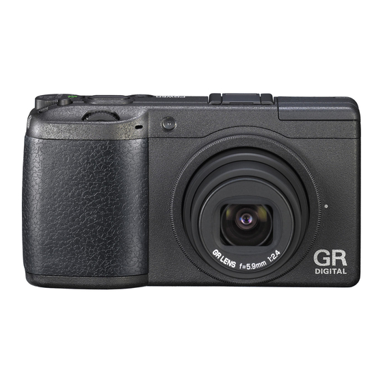 Ricoh GR DIGITAL II Guia Del Usuario