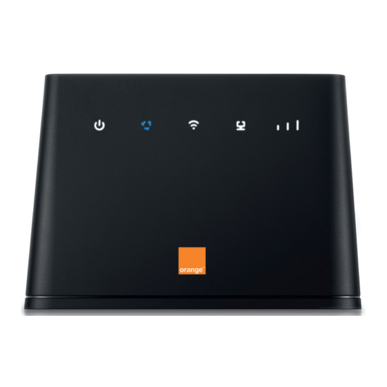 ORANGE Flybox 4G Guia De Inicio Rapido