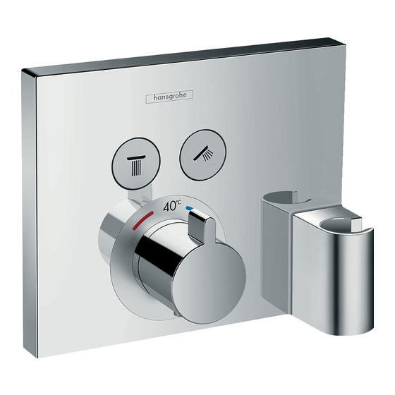 Hansgrohe Shower Select 15765000 Instrucciones De Montaje