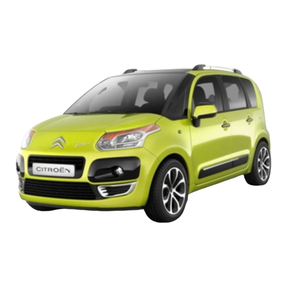 CITROEN C3 PICASSO 2010 Manual Del Usuario