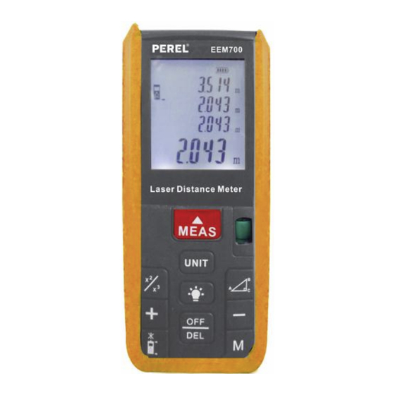 Perel EEM700 Manual Del Usuario