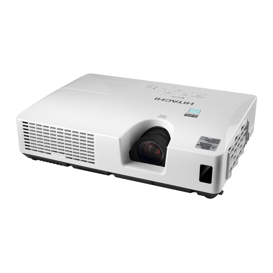 Hitachi CPWX8 Manual De Usuario