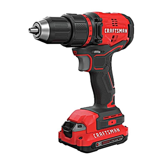 Craftsman CMCD710 Traducido De Las Instrucciones Originales