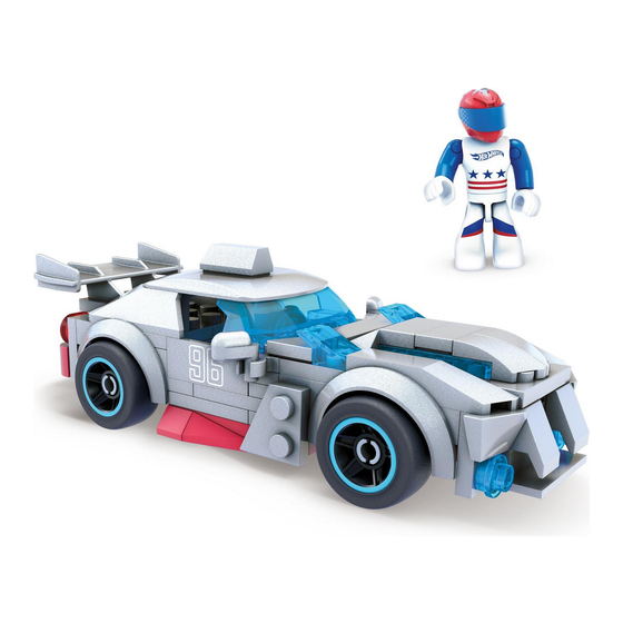 Mega Construx Hot Wheels Wonder Builders GT HUNTER GVM32 Manual Del Usuario