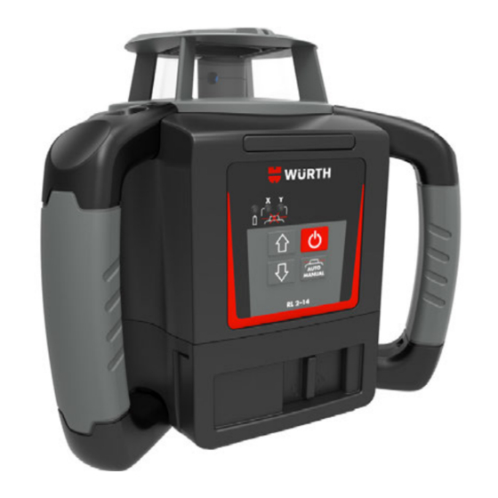 Würth RL 2-14 Manual De Empleo