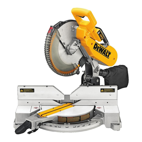DeWalt DWS716XPS Manual De Instrucciones