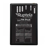 RUPTELA FM-Pro4 Manual De Usuario