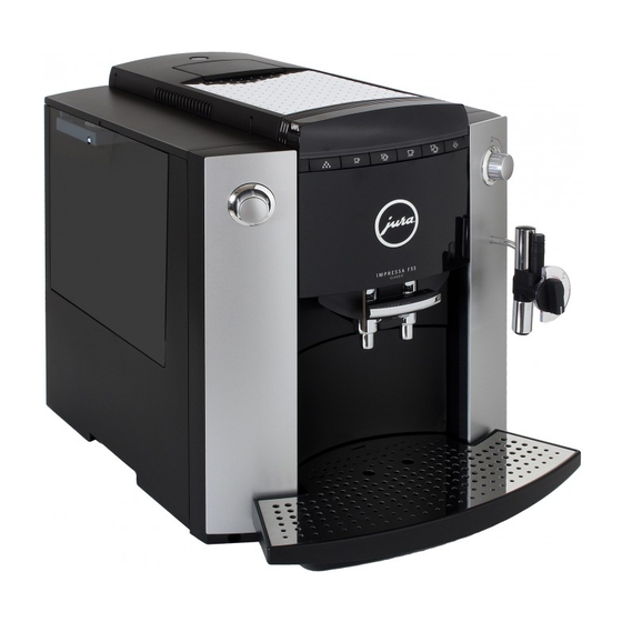 Jura IMPRESSA F55 Manual De Instrucciones
