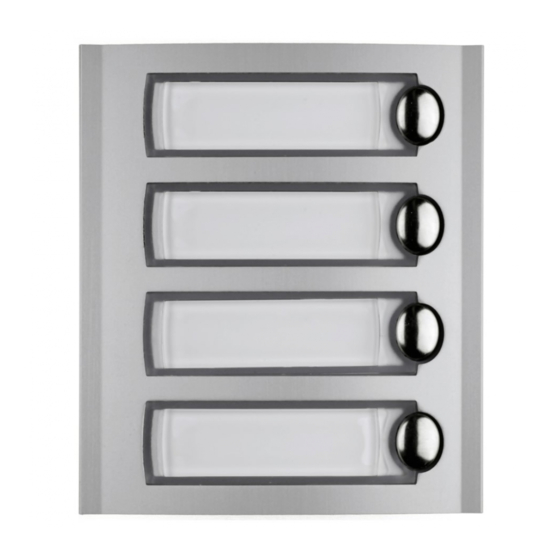 FARFISA INTERCOMS PL24S Guia De Inicio Rapido