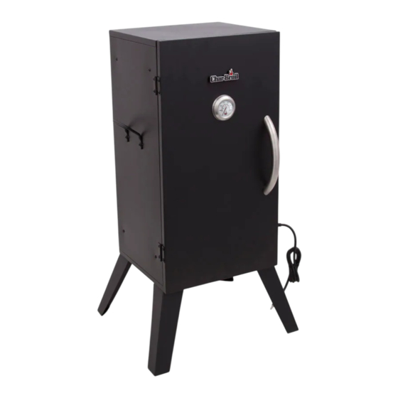 Char-Broil Vertical Electric Smoker 505 Guía Del Producto