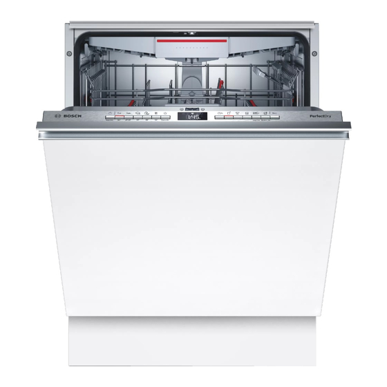 Bosch SMV6ZCX07E Manual De Usuario